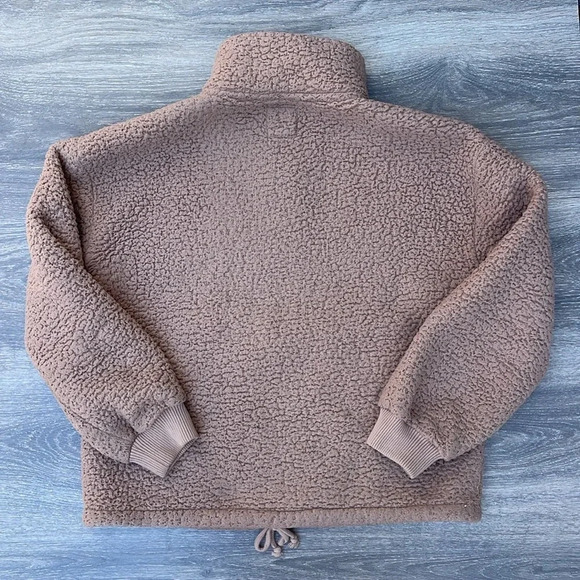 Billabong Time Off Sherpa Jacket, dusty pink - Picture 6 of 8